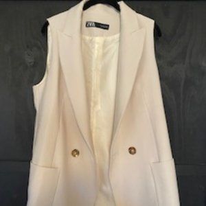 Sleeveless Blazer Vest